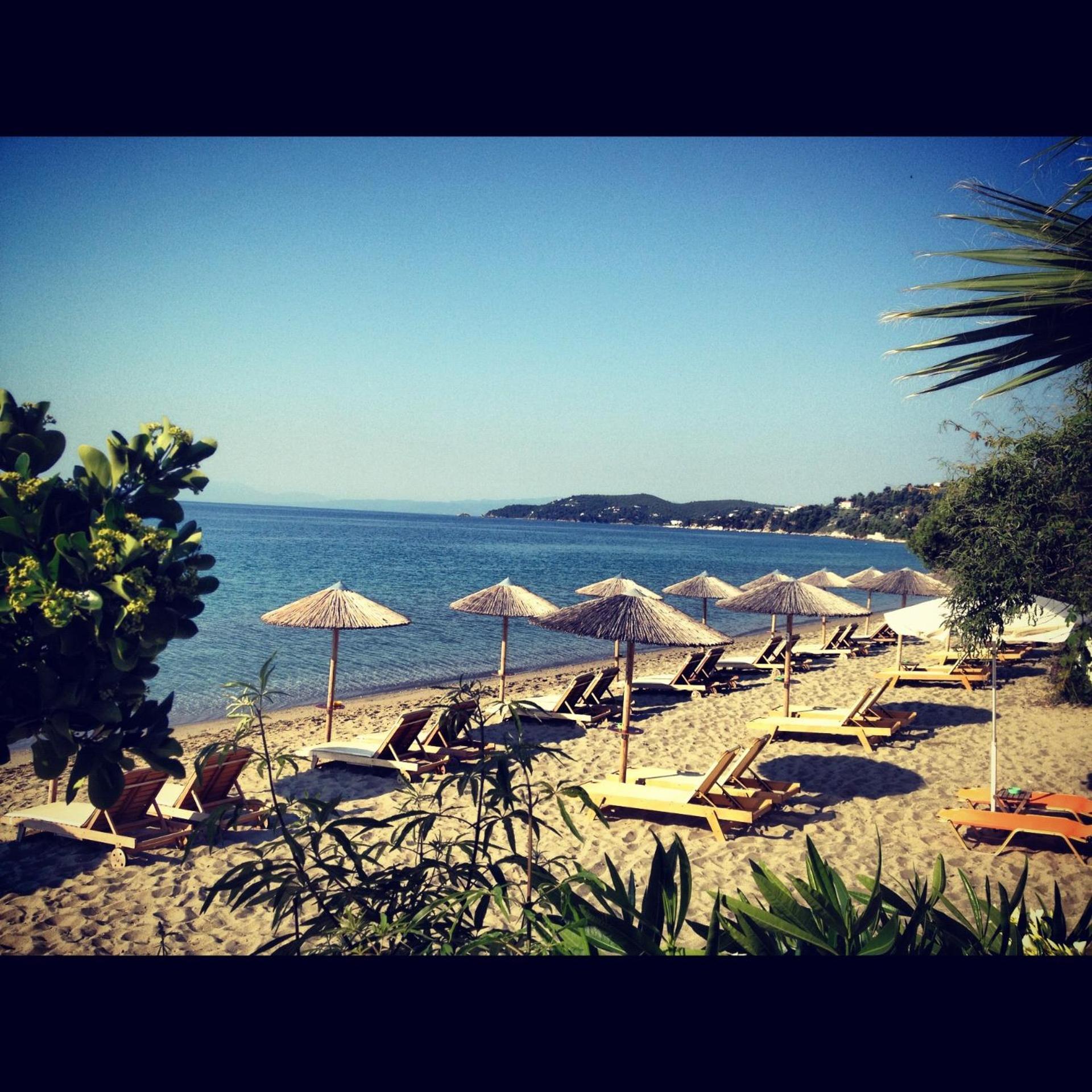Angeliki Beach Hotel Megali Ammos  Ngoại thất bức ảnh