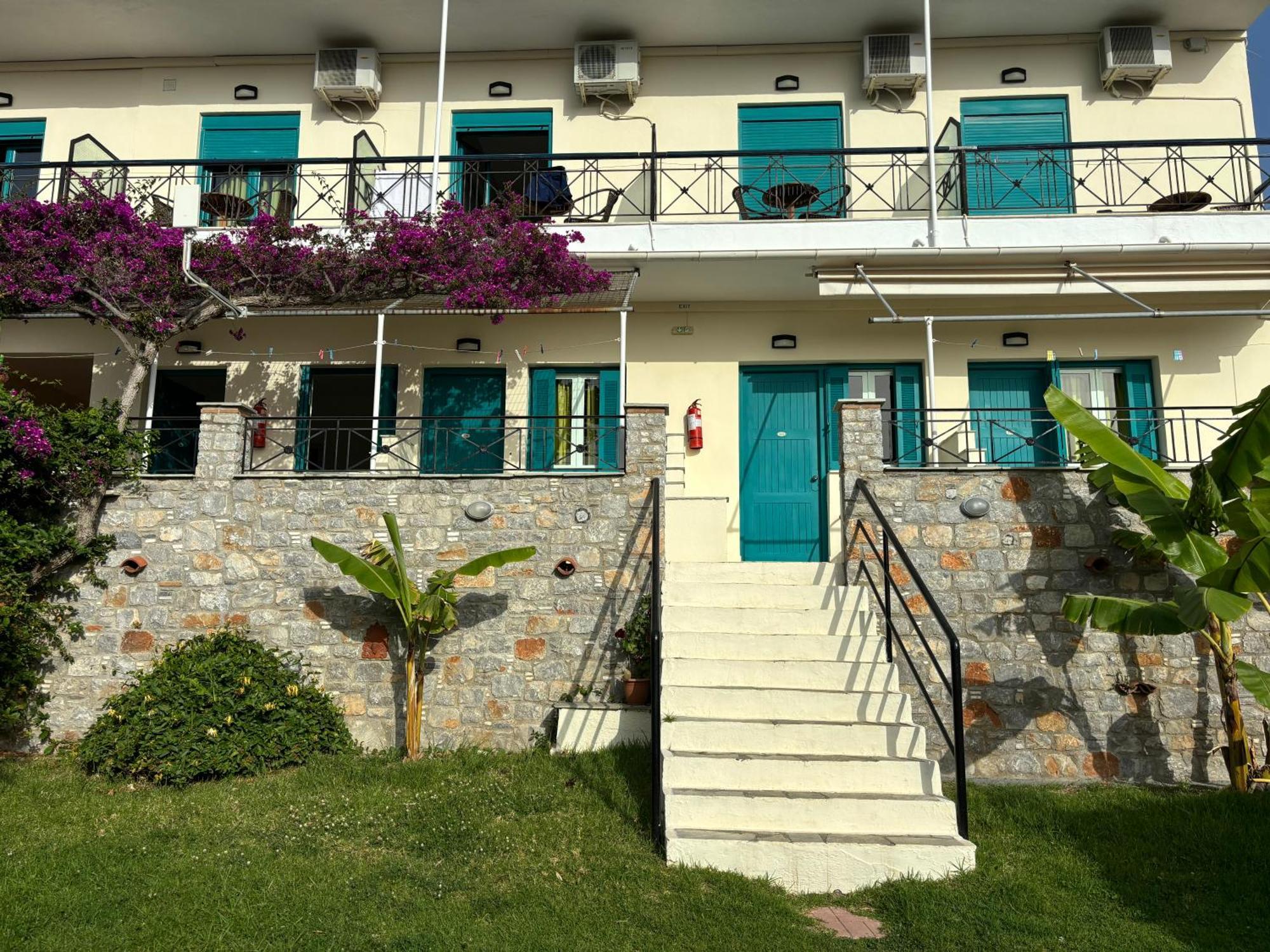 Angeliki Beach Hotel Megali Ammos  Ngoại thất bức ảnh