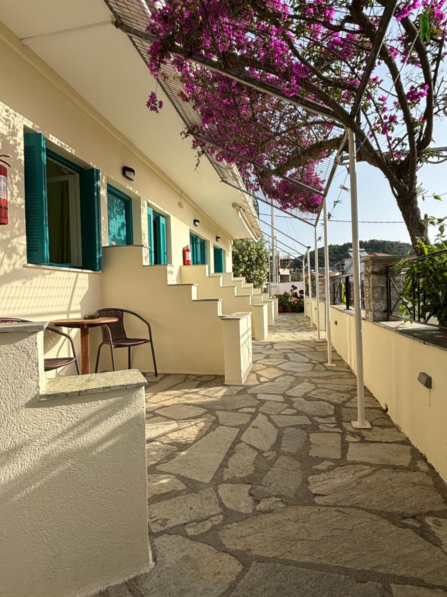 Angeliki Beach Hotel Megali Ammos  Ngoại thất bức ảnh