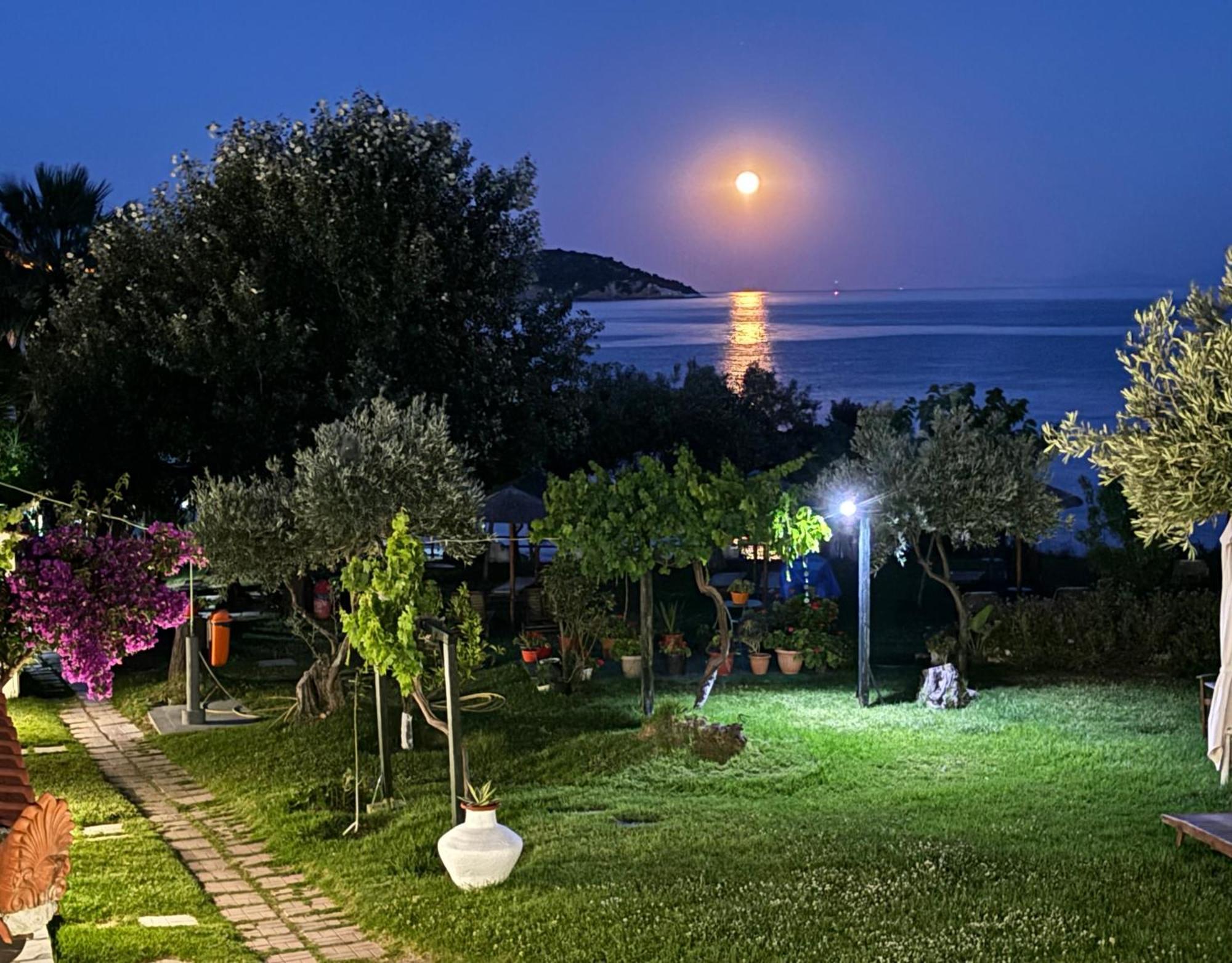 Angeliki Beach Hotel Megali Ammos  Ngoại thất bức ảnh