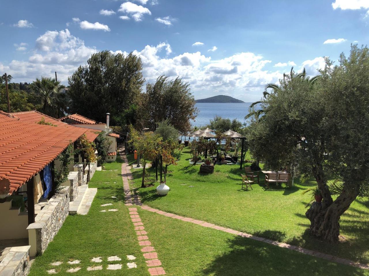 Angeliki Beach Hotel Megali Ammos  Ngoại thất bức ảnh