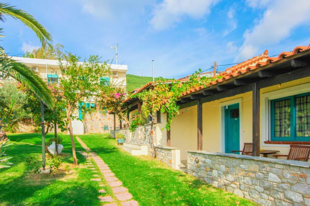 Angeliki Beach Hotel Megali Ammos  Ngoại thất bức ảnh